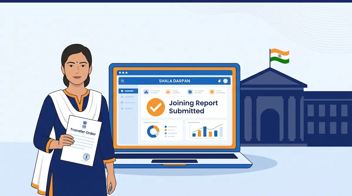 Principal Transfer Order 2026 joining process on Shala Darpan portal